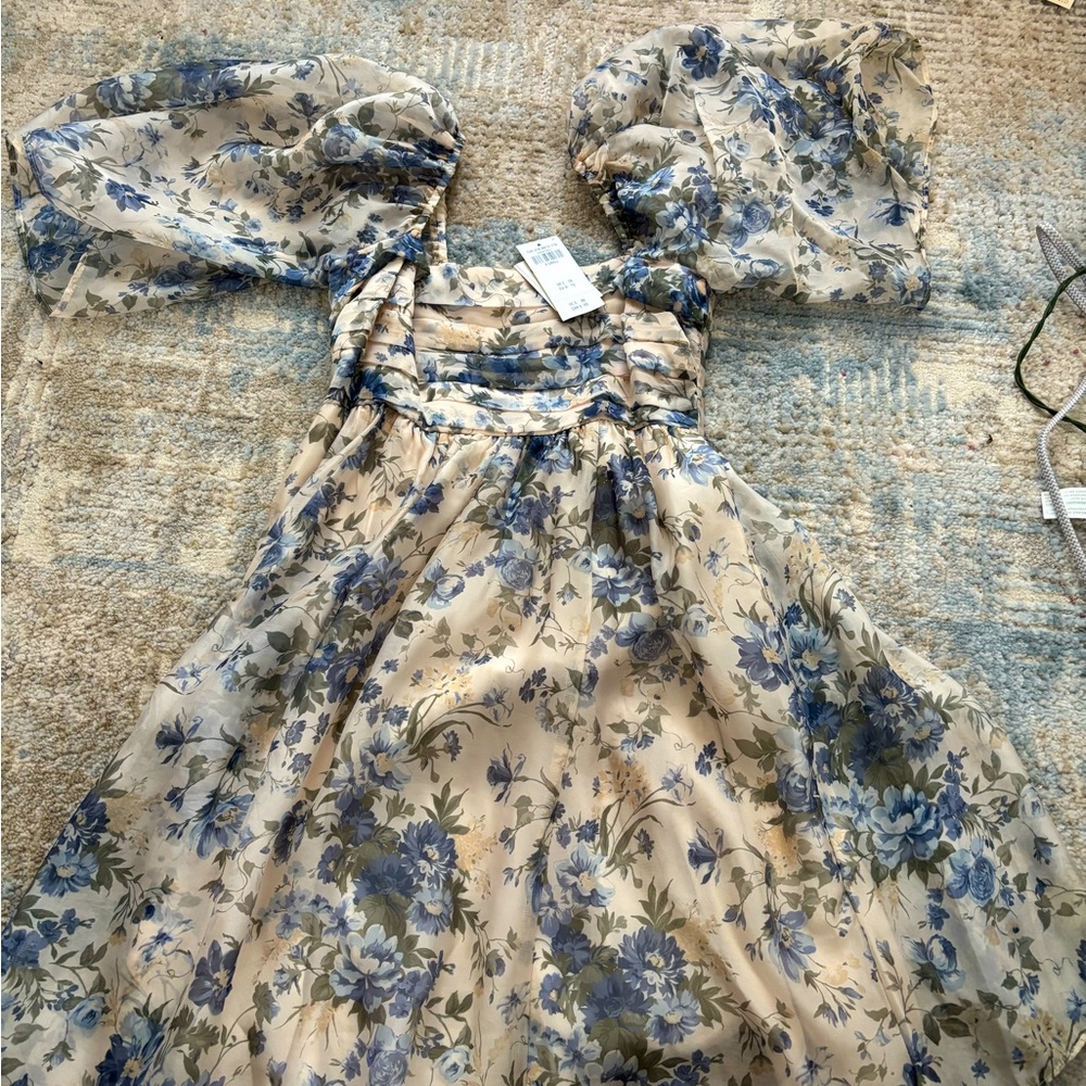 Flower dress flowy